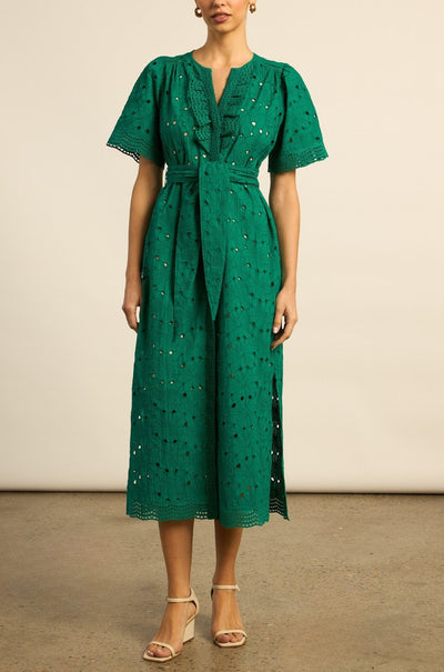 zoe kratzmann - voyage dress in emerald