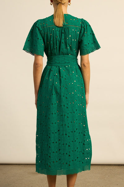 zoe kratzmann - voyage dress in emerald