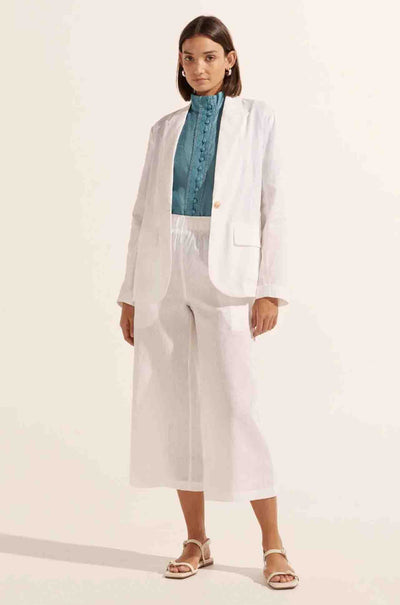 zoe kratzmann - wattage pant in porcelain