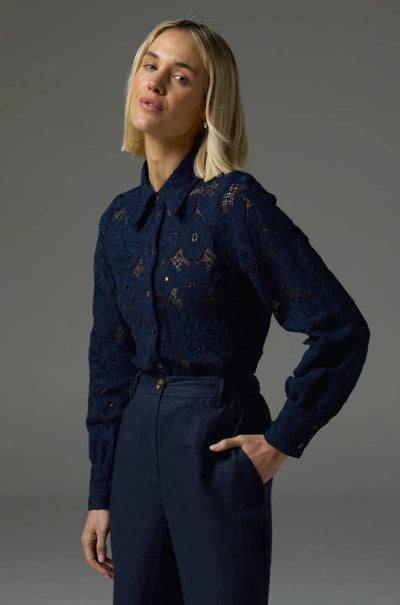 zoe kratzmann - winsome top in midnight