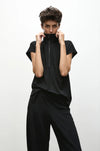 Mela Purdie - Zip Front Shell in Powder Knit