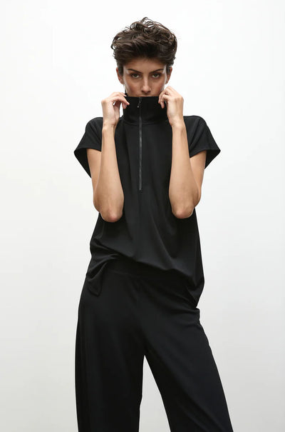 Mela Purdie - Zip Front Shell in Powder Knit
