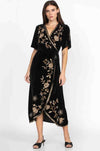 Johnny Was - Ally Velvet Wrap Dress