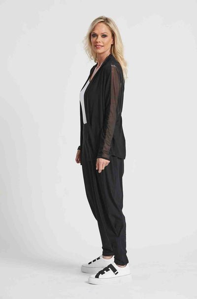 Paula Ryan - Ankle Pleat Pant in Micro Jersey