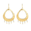 Nicole Fendel - Ava Earrings in Gold & Freshwater Pearl