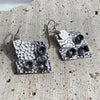 Nicole Fendel - Bella Grey Earrings in Silver & Smokey Quartz