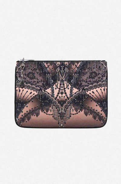 Camilla - Curtain Call Chaos Small Canvas Clutch