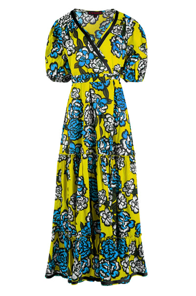Cooper - All Things Bright & Beautiful Wrap It Up Dress in Yellow