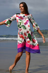 Cooper - Satin Returns Floral Hemmingway Dress
