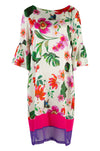 Cooper - Satin Returns Floral Hemmingway Dress