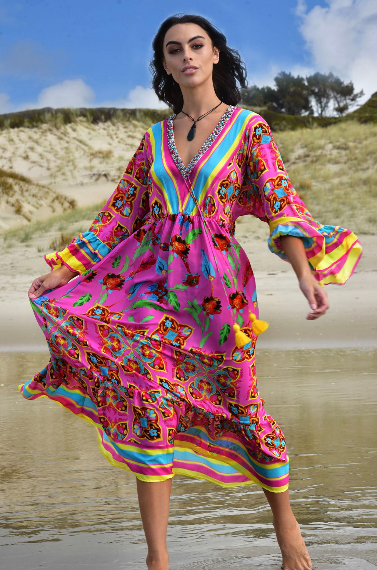 Cooper - That Pinking Feeling Ibiza To Miami Dress