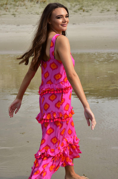 Cooper - The Missing Pink Frill We Meet Again Dress