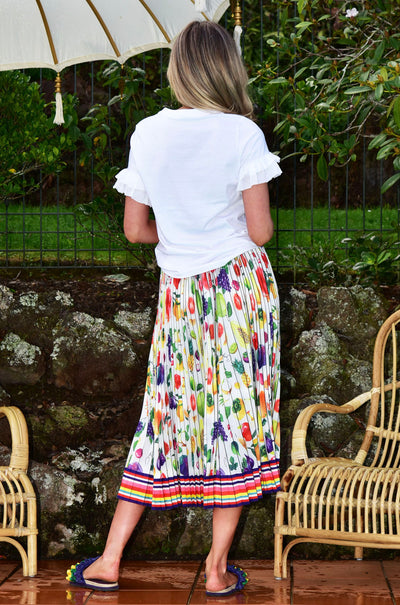 Coop - Fruity Patootie Tropical Pleat Skirt