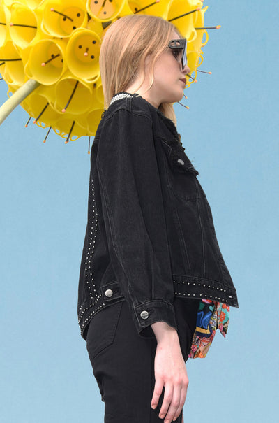 Curate - Denim Devotee Dakota Days Jacket in Black