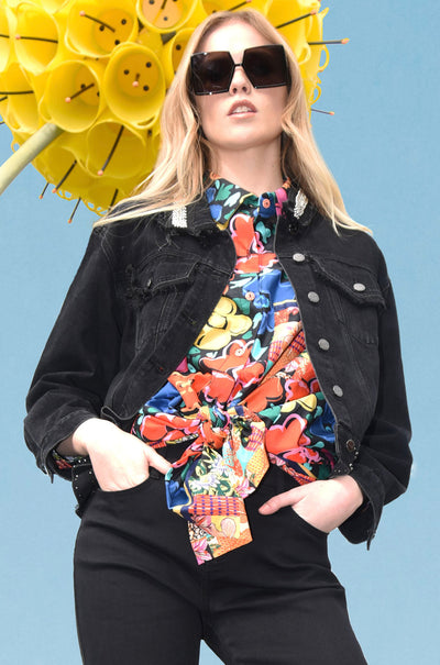 Curate - Denim Devotee Dakota Days Jacket in Black