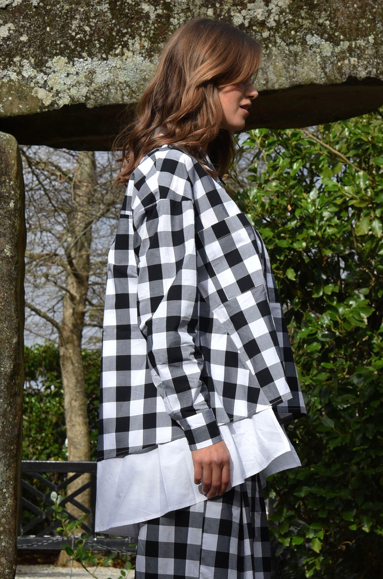 Curate - Lay A Table Double Feature Top in Black