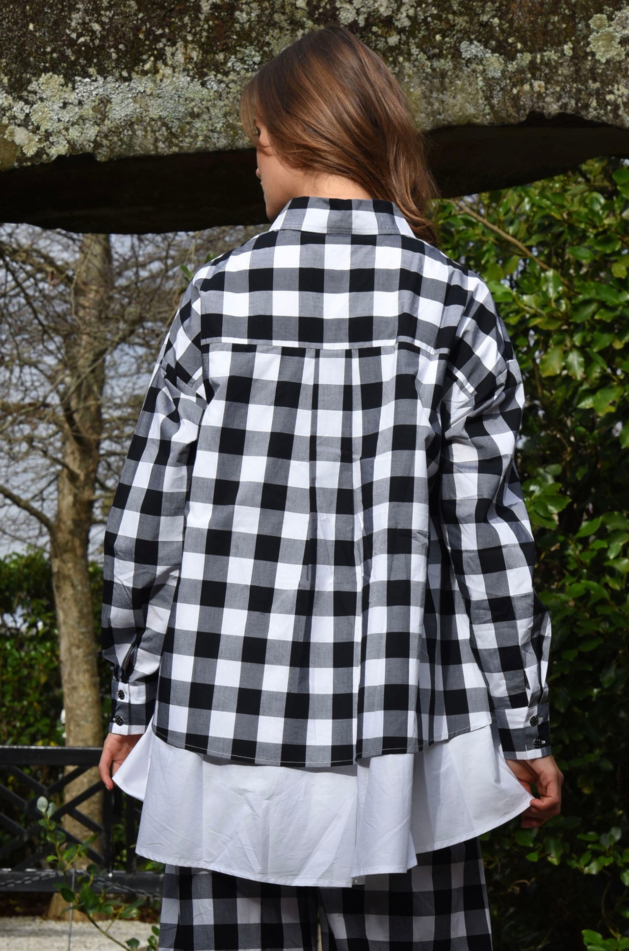 Curate - Lay A Table Double Feature Top in Black