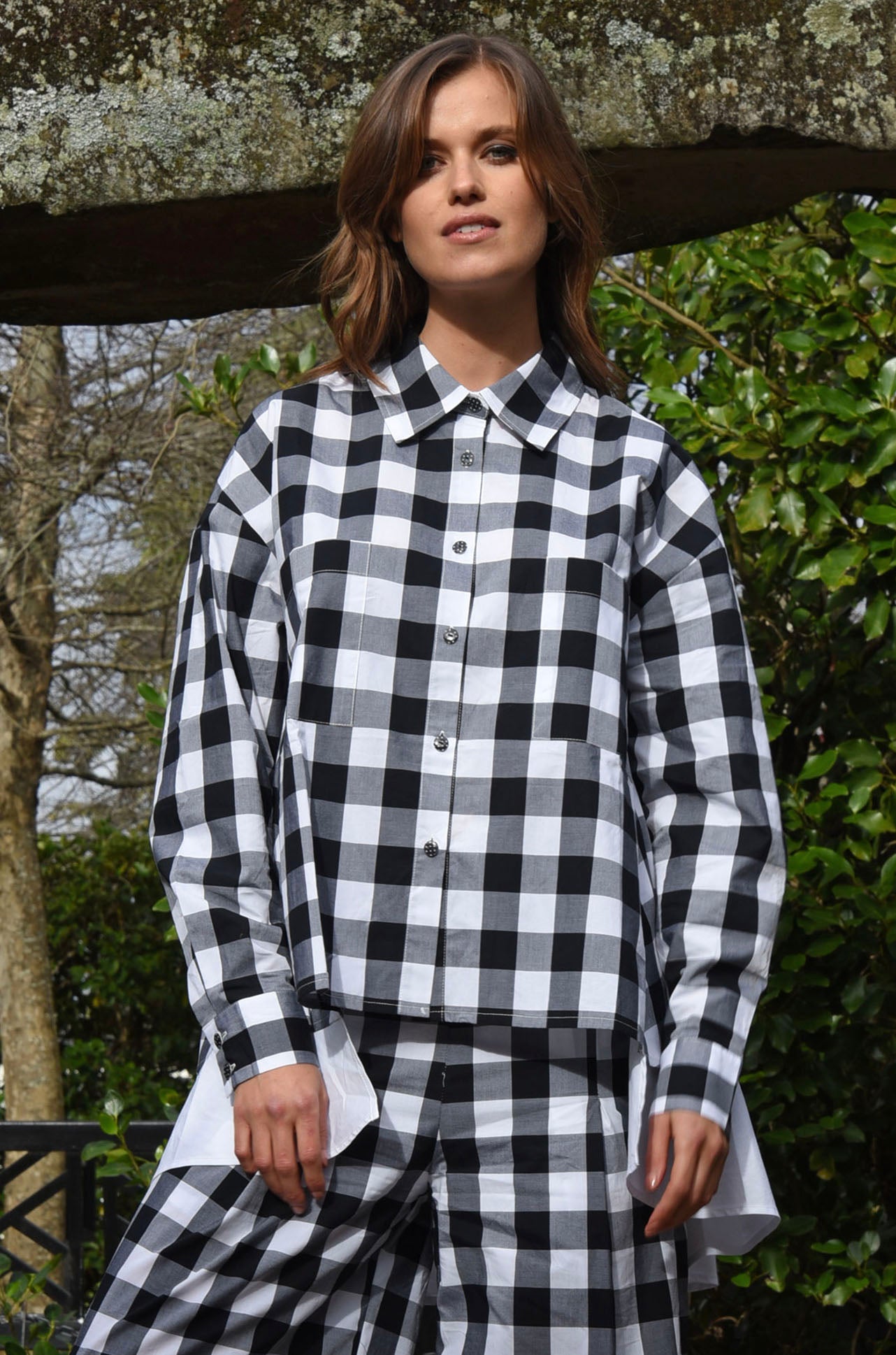 Curate - Lay A Table Double Feature Top in Black