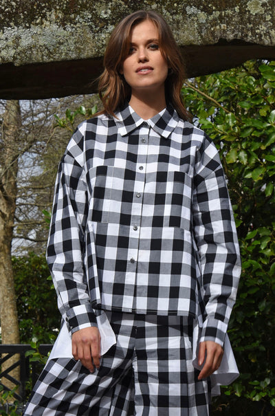 Curate - Lay A Table Double Feature Top in Black