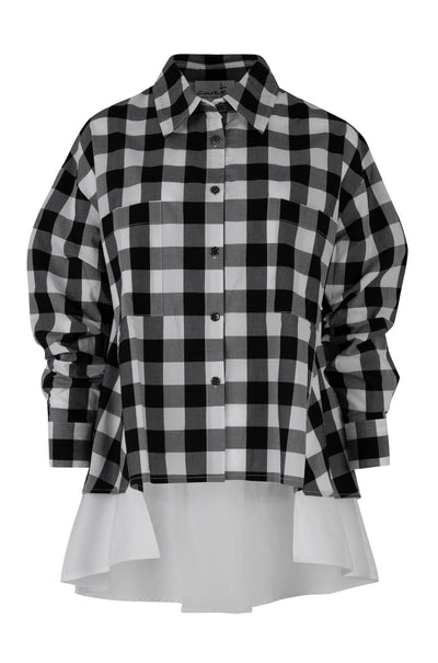 Curate - Lay A Table Double Feature Top in Black
