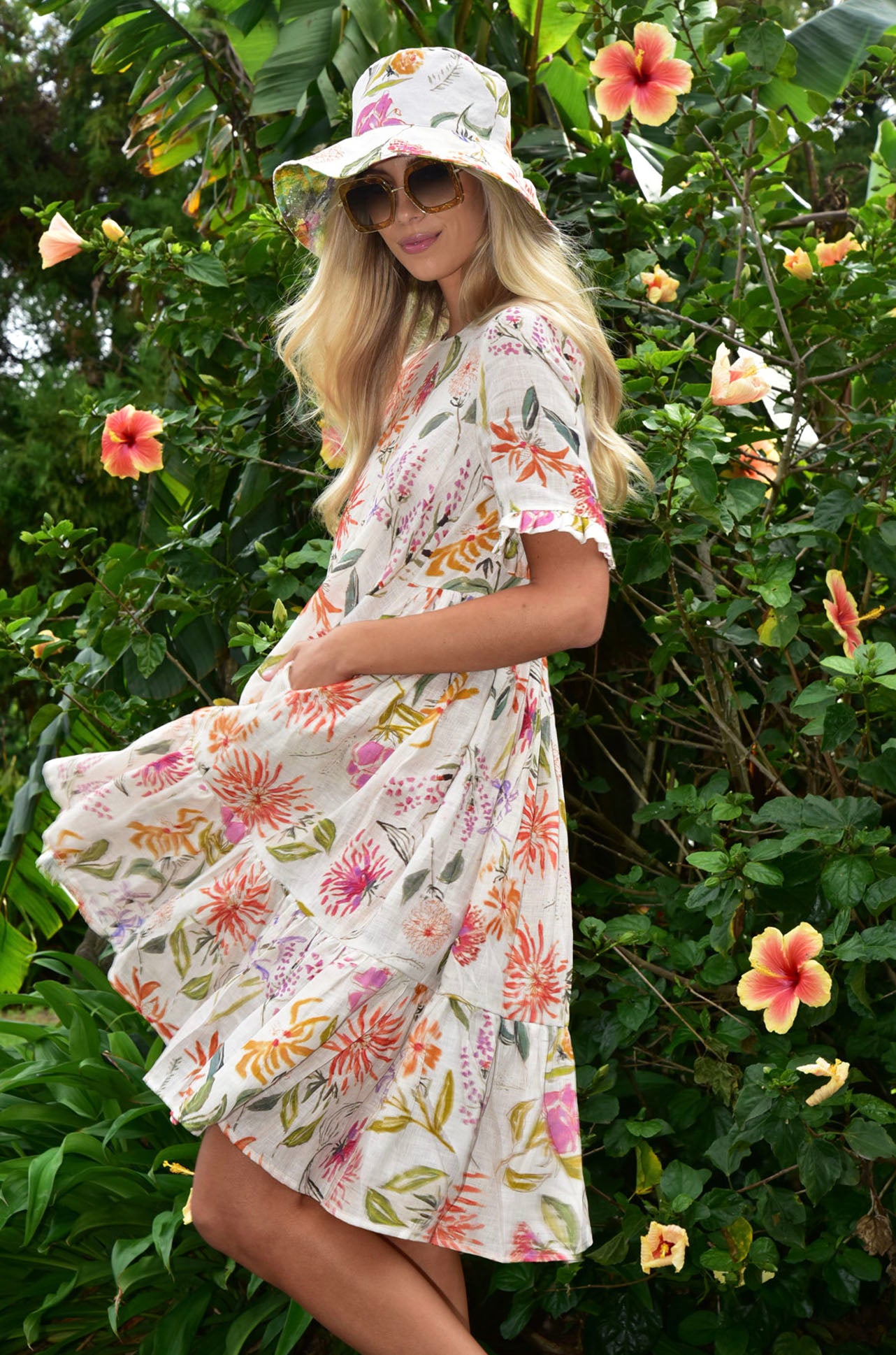 Curate Primetime Pastel Summer Shift Dress