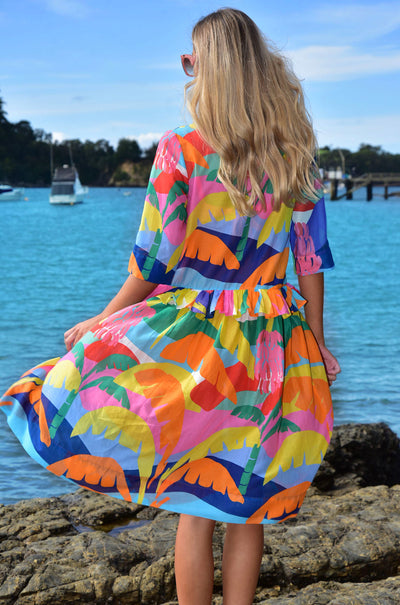 Curate - Tropicana Travelling Shirty Summer Dress