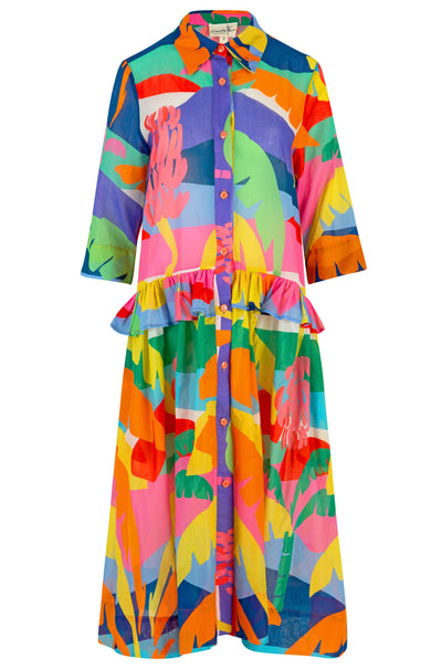 Curate - Tropicana Travelling Shirty Summer Dress
