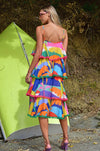 Curate - Tropicana Travelling Twinkle Rose Dress