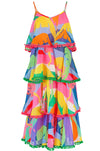 Curate - Tropicana Travelling Twinkle Rose Dress