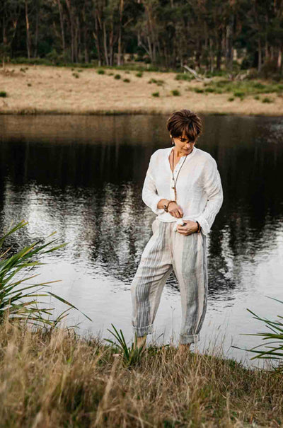 La Bottega Di Brunella - Camicia Serafina in Garzata