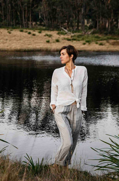 La Bottega Di Brunella - Camicia Serafina in Garzata