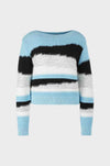 Marc Cain - Chunky Knit Striped Sweater
