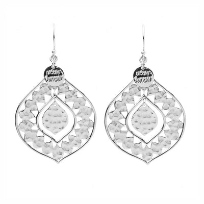 Nicole Fendel - Cierra Earrings in Silver