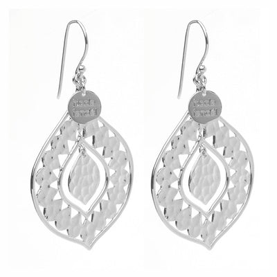 Nicole Fendel - Cierra Earrings in Silver