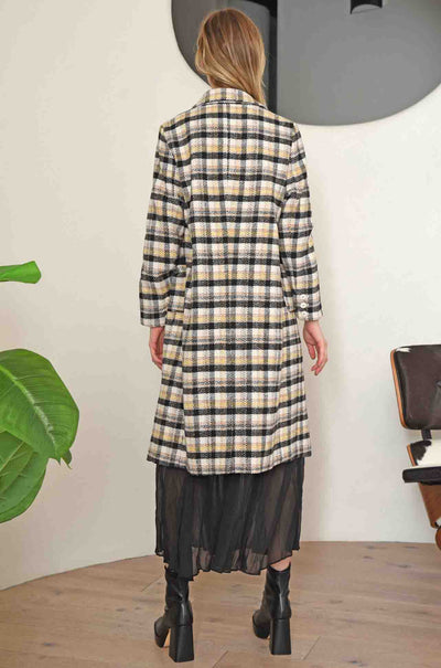 Coop - Check In Coat Unquote Coat in Black