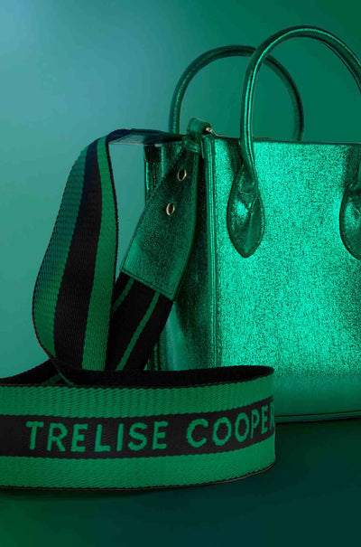 Trelise Cooper Crushing On You Mini Tote in Green Metallic
