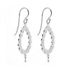 Nicole Fendel - Demi Earrings in Silver & Freshwater Pearl