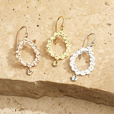 Nicole Fendel - Demi Earrings in Rose Gold