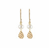 Nicole Fendel - Esme Pearl Earring in Freshwater Pearl & Gold