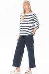 Mela Purdie - Boater Top In Deck Stripe Knit