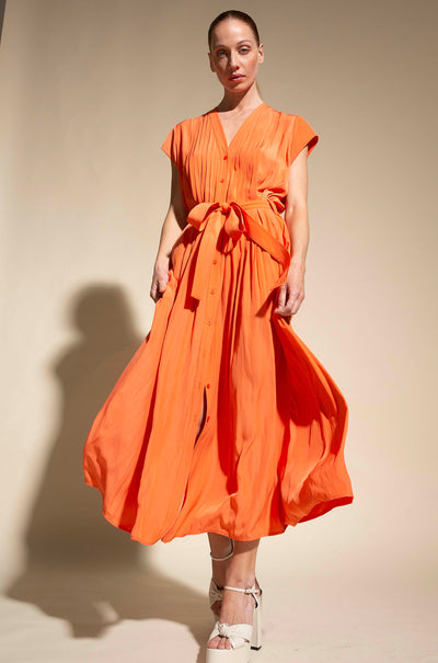 Mela Purdie - Pencil Pleat Dress