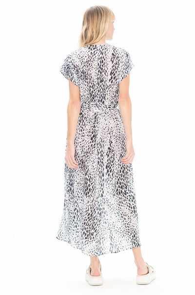 Mela Purdie - Terrace Dress In Lima Print Silk