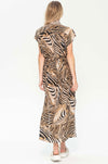 Mela Purdie - SS Soft Dress in Sahara Print Silk