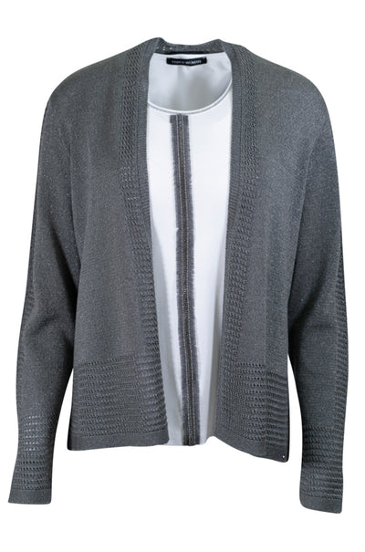 Faber - Open Front Knit Cardi