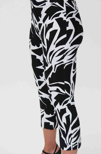 Joseph Ribkoff - Floral Crop Pull On Pant
