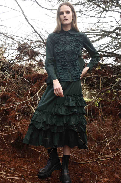 Trelise Cooper - Cottons Up Fresh Spin Skirt in Forest