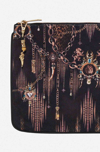 Camilla - Jungle Dreaming Small Canvas Clutch