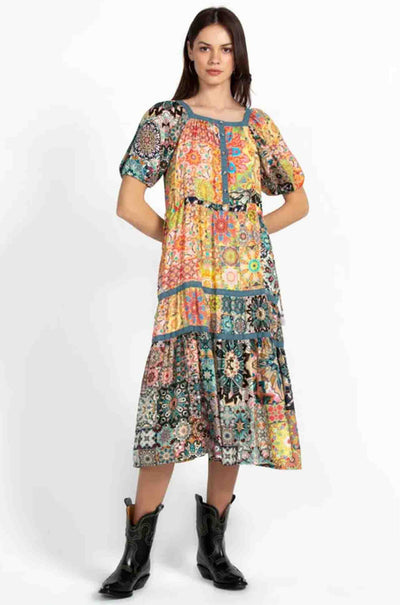 Johnny Was - Kaleida Zenovia Dress w/ Slip