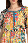 Johnny Was - Kaleida Zenovia Dress w/ Slip