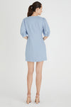 We Are Kindred - Lucia Puff Sleeve Button Through Mini Dress